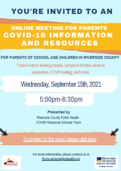 COVID Meeting Flyer